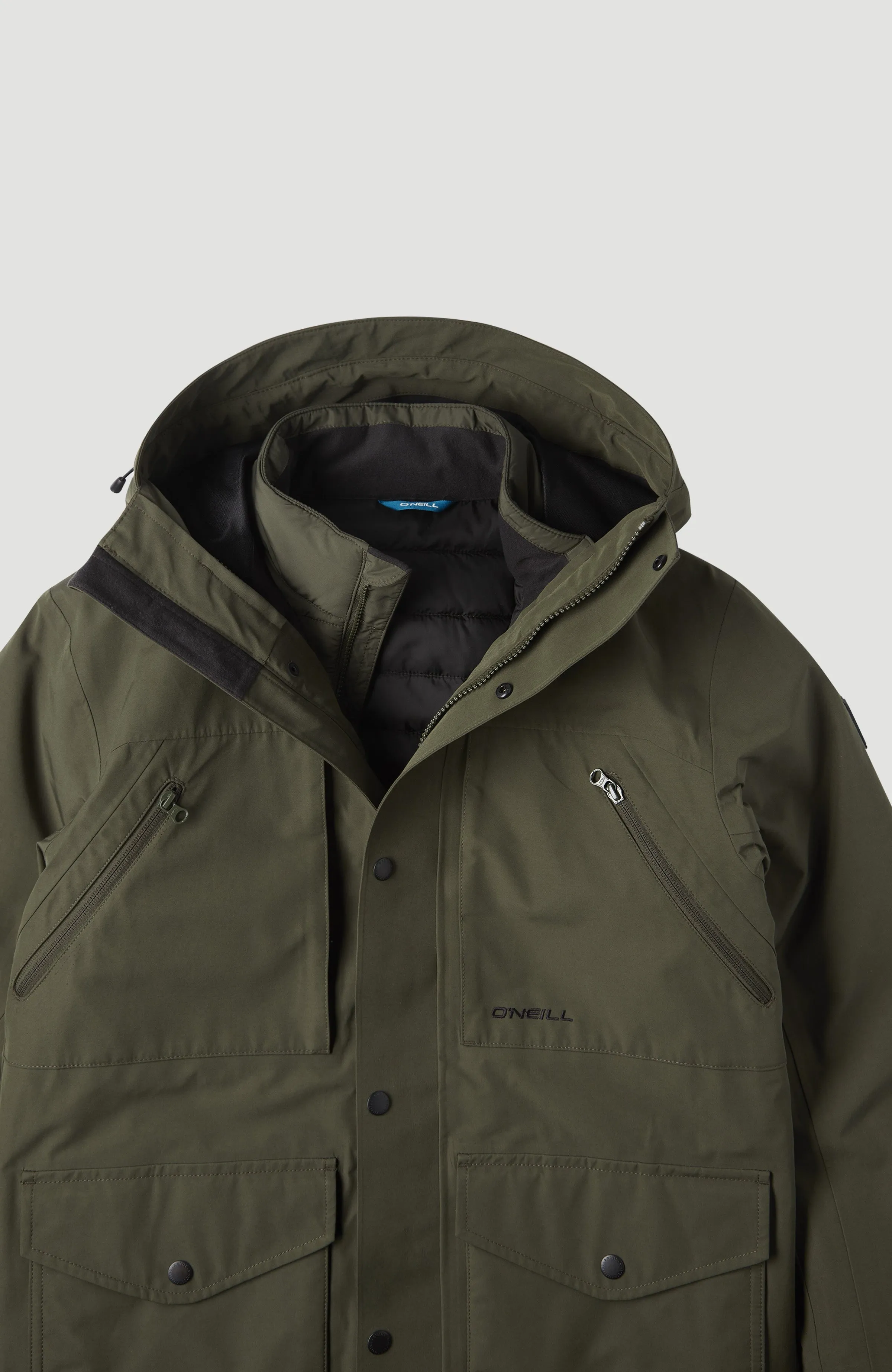 O'Neill TRVLR Series Journey Shell-Parka | Forest Night
