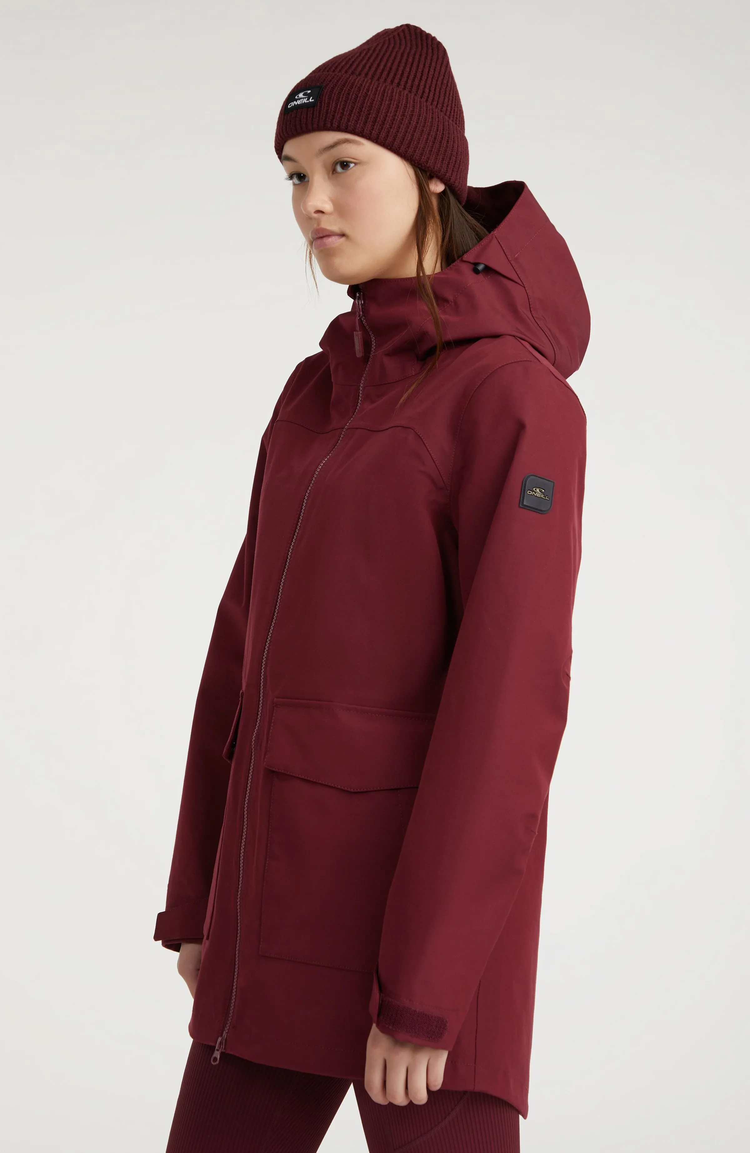 O'Neill TRVLR Series Journey Shell-Parka | Windsor Wine
