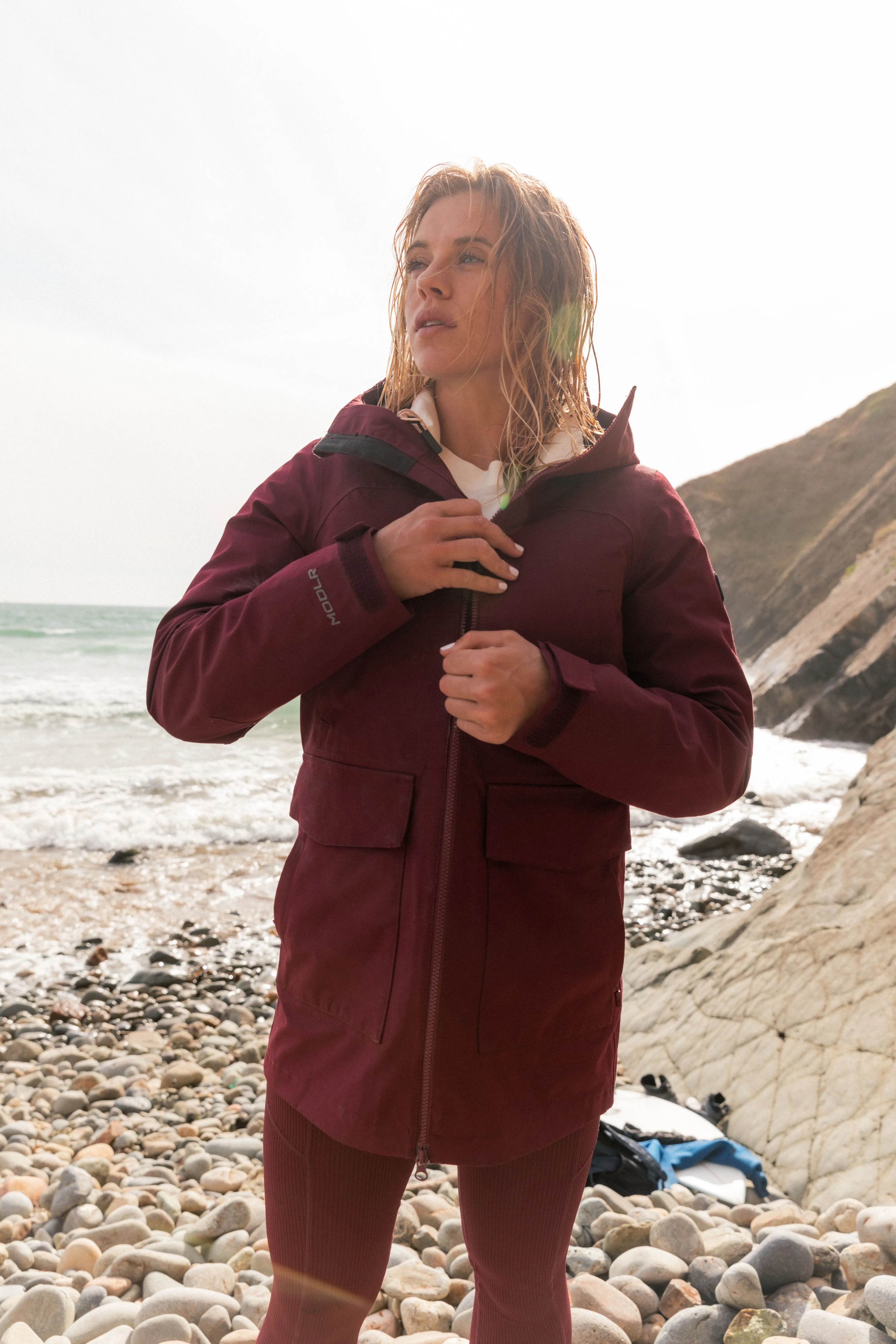 O'Neill TRVLR Series Journey Shell-Parka | Windsor Wine