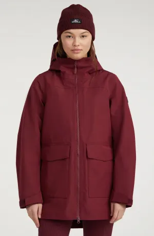 O'Neill TRVLR Series Journey Shell-Parka | Windsor Wine