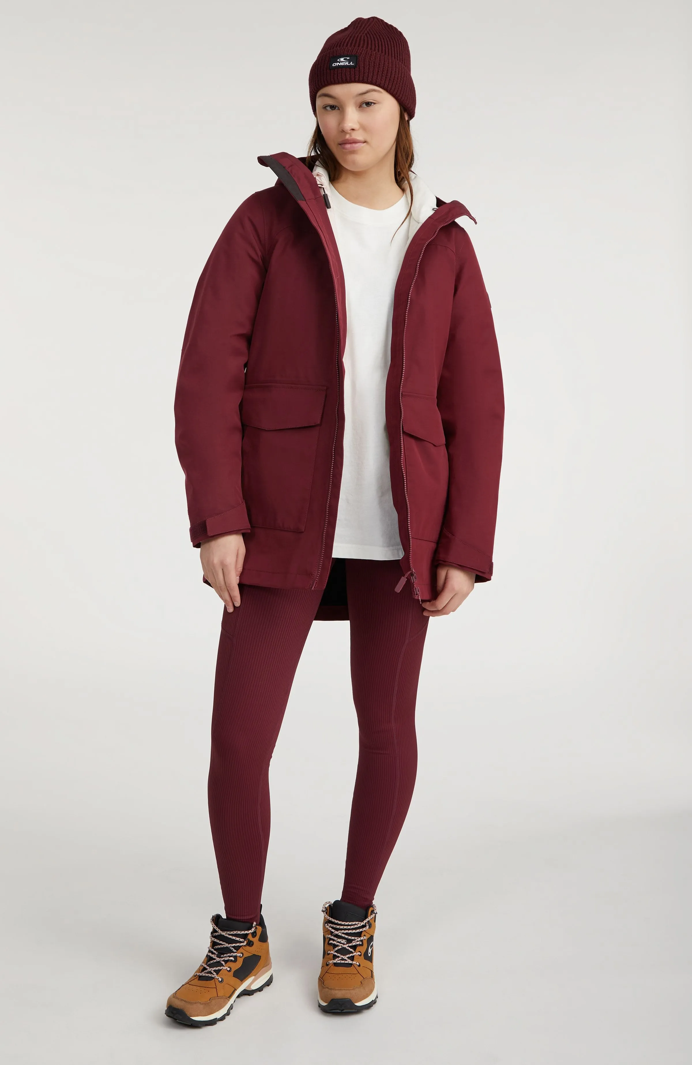 O'Neill TRVLR Series Journey Shell-Parka | Windsor Wine
