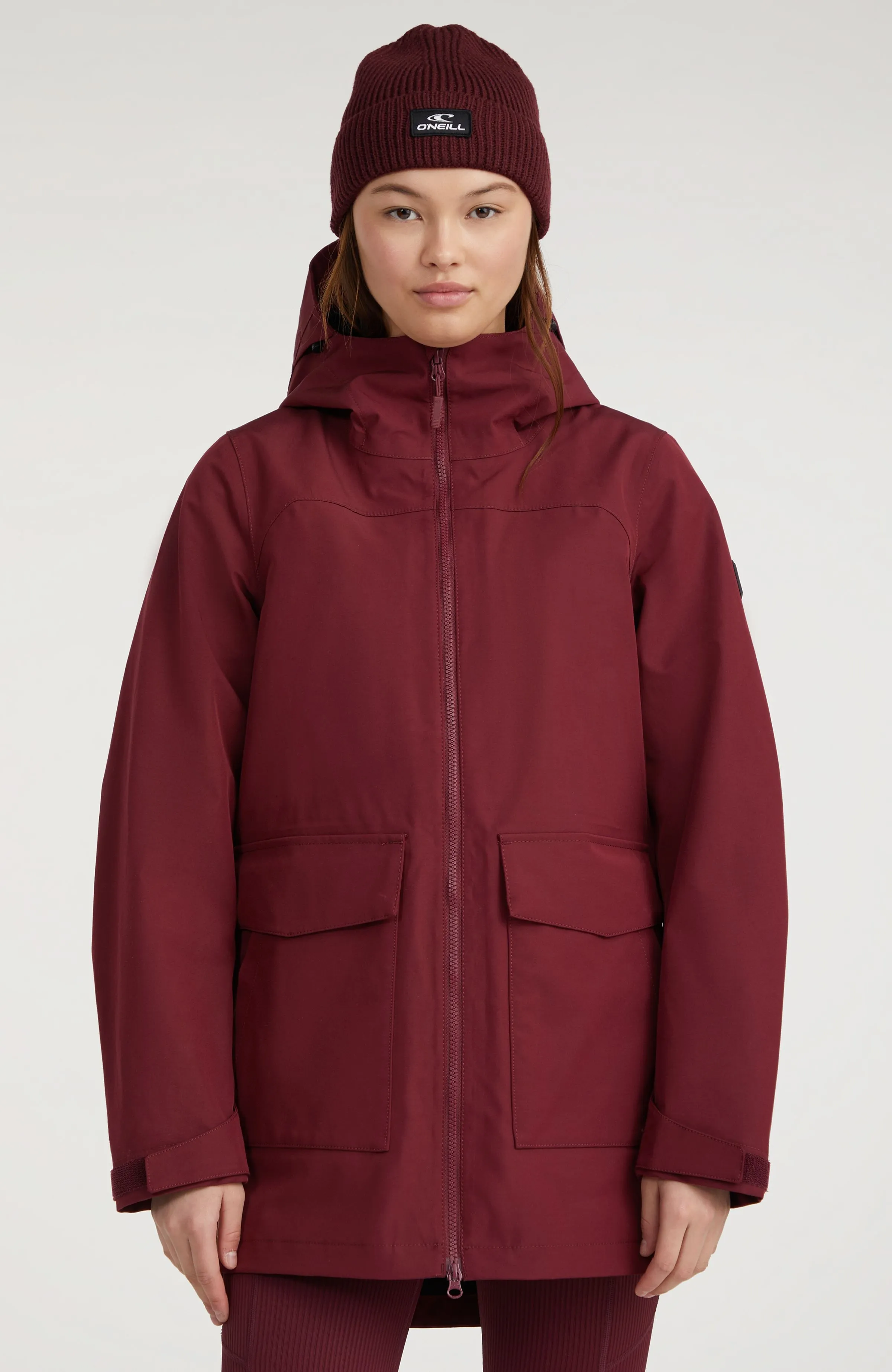 O'Neill TRVLR Series Journey Shell-Parka | Windsor Wine