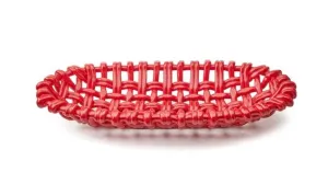 Oval Basket Red