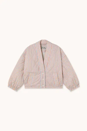 Papaya Quilted Jacket