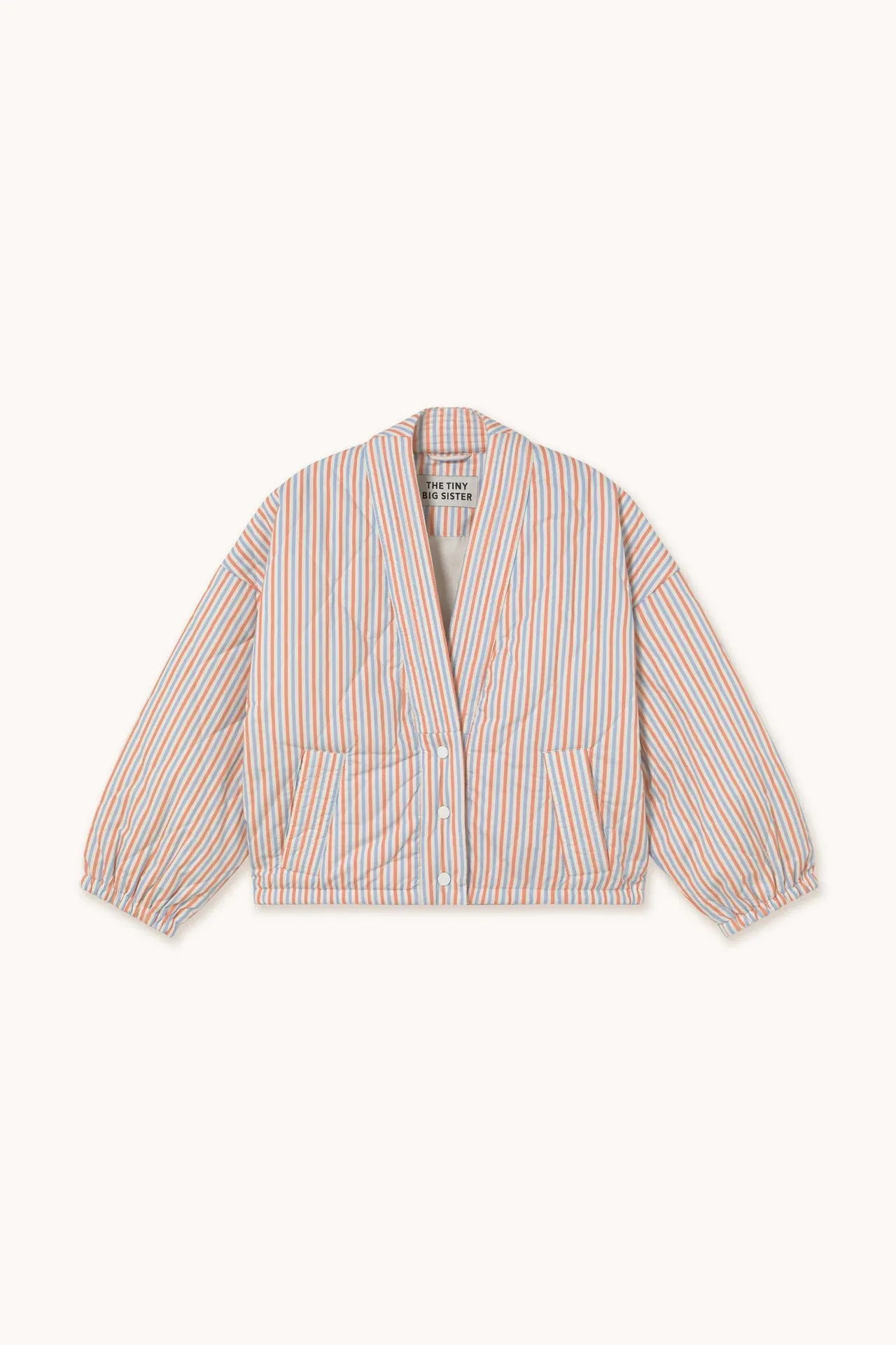Papaya Quilted Jacket