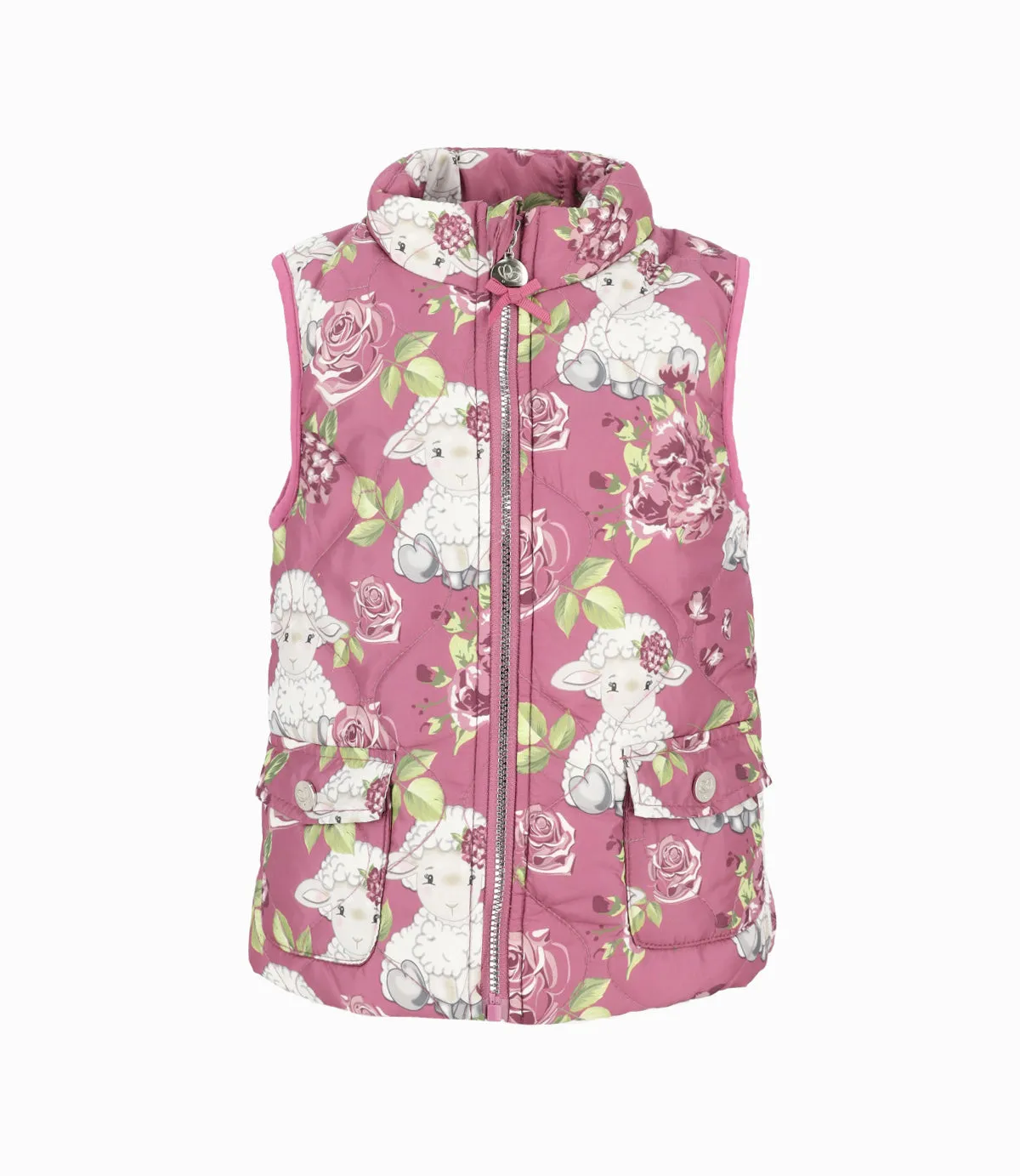 Parka bebé niña sin mangas
