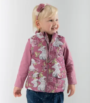 Parka bebé niña sin mangas