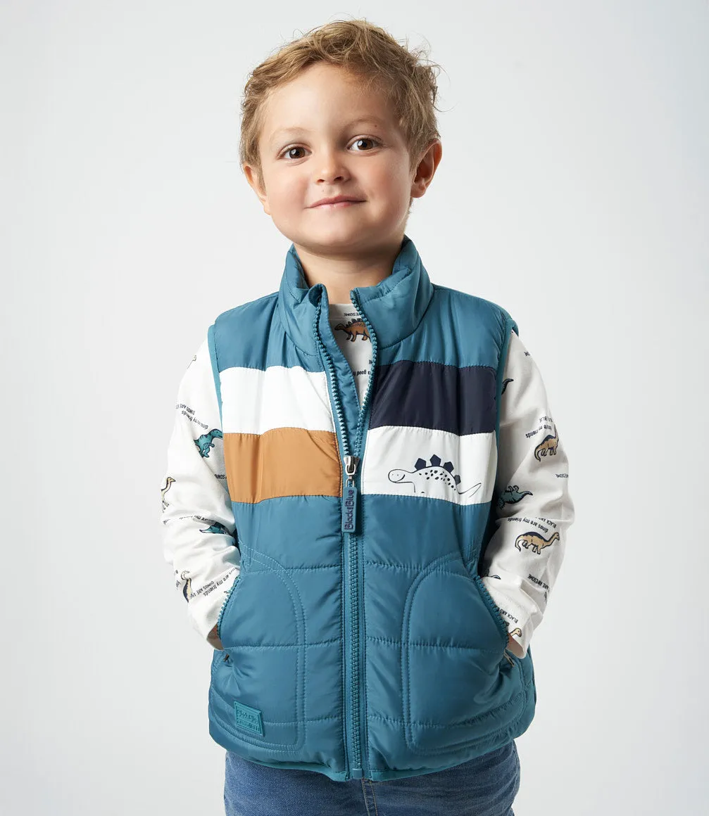 Parka bebé niño sin mangas