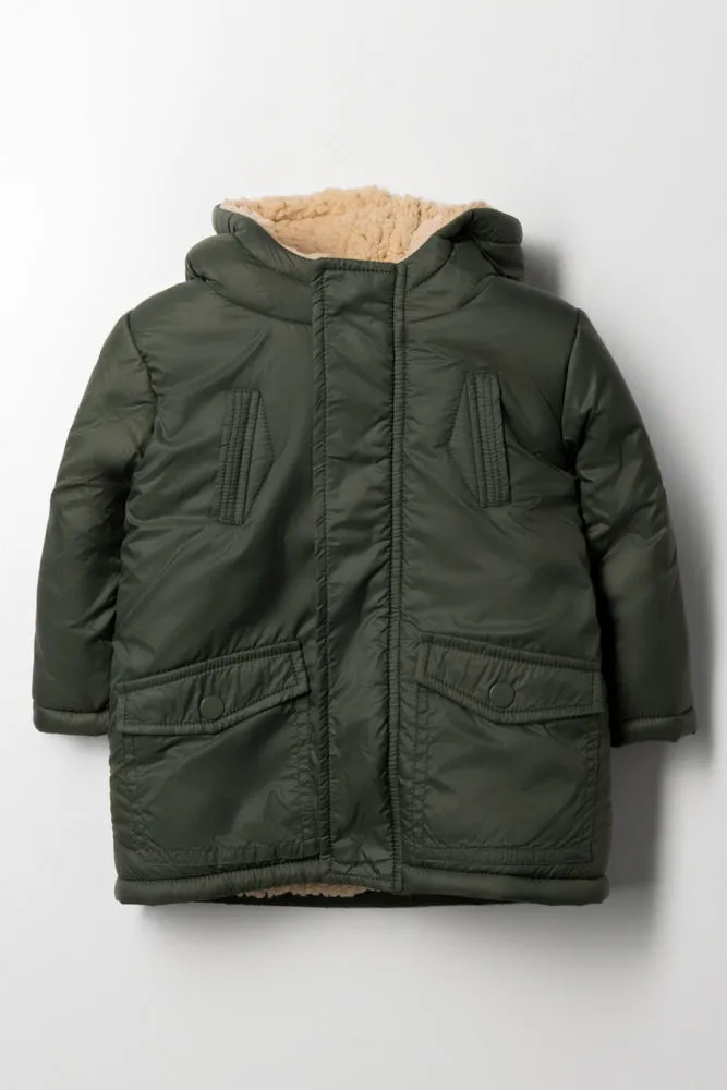 Parka Jacket Green
