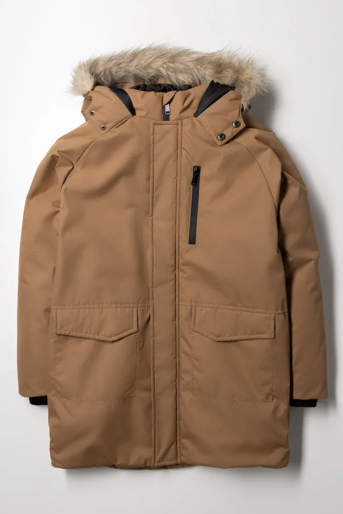 Parka Jacket Natural
