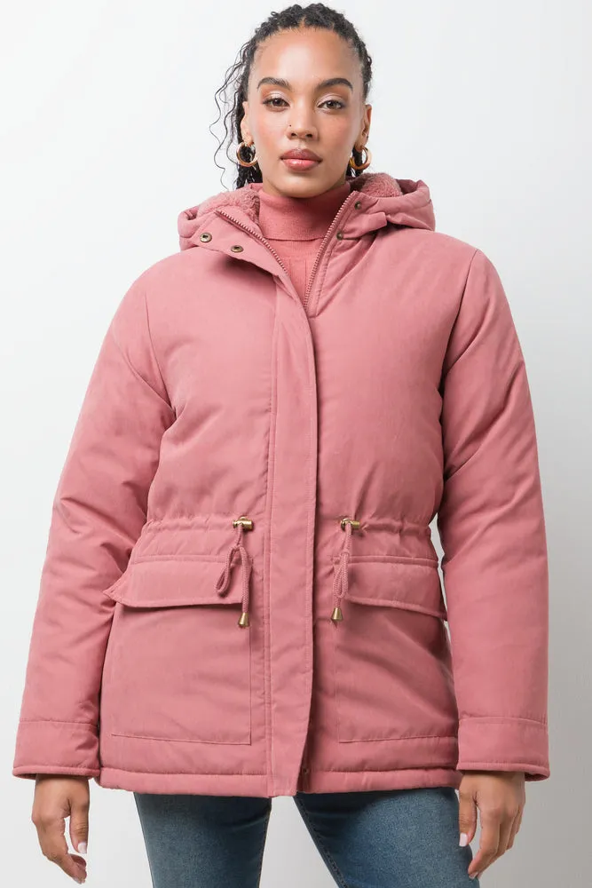 Parka Jacket Pink