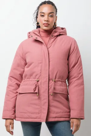 Parka Jacket Pink