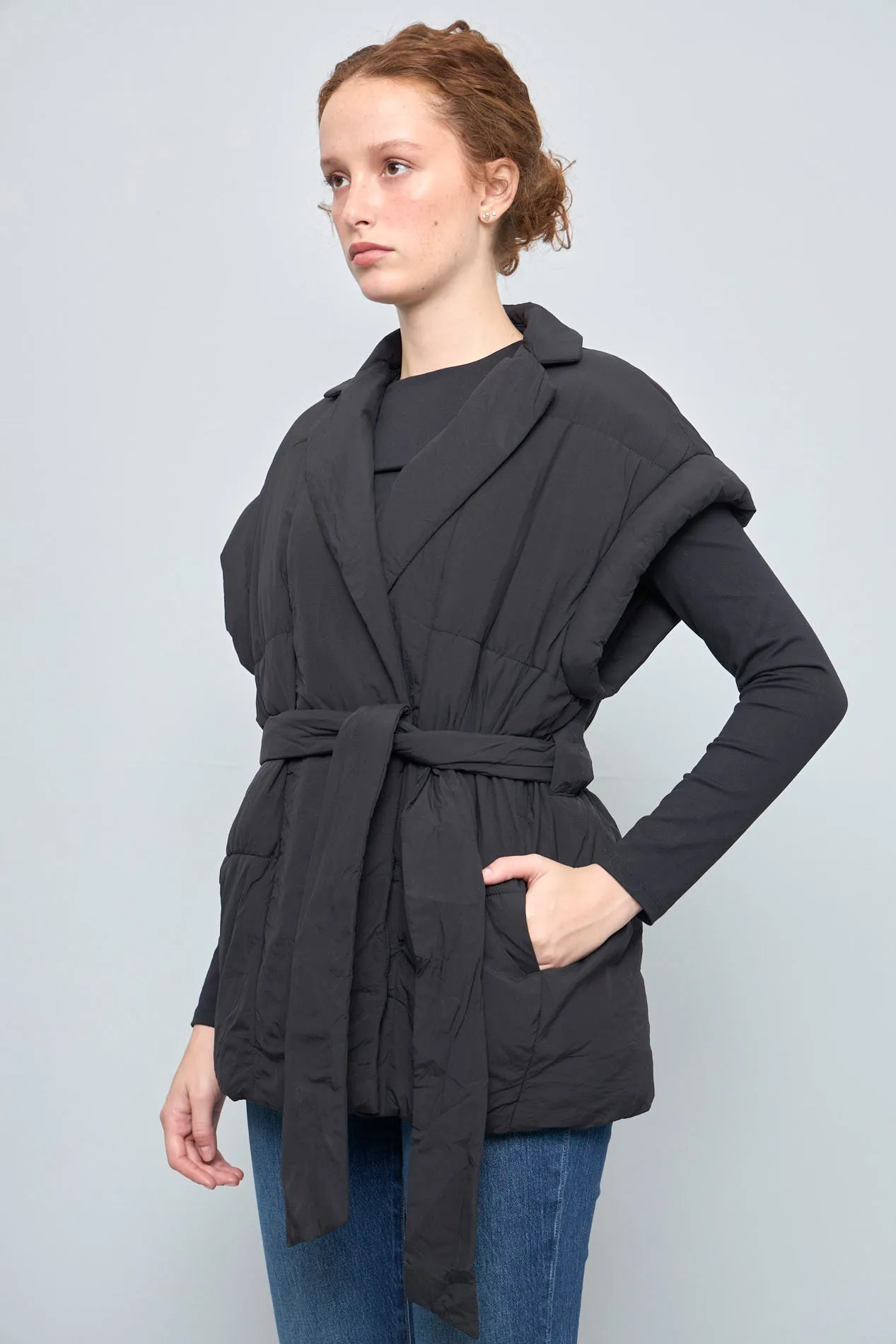 Parka Negro GAP Talla Xs
