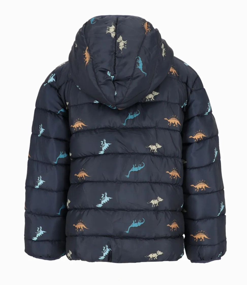 Parka niño con dinosaurios