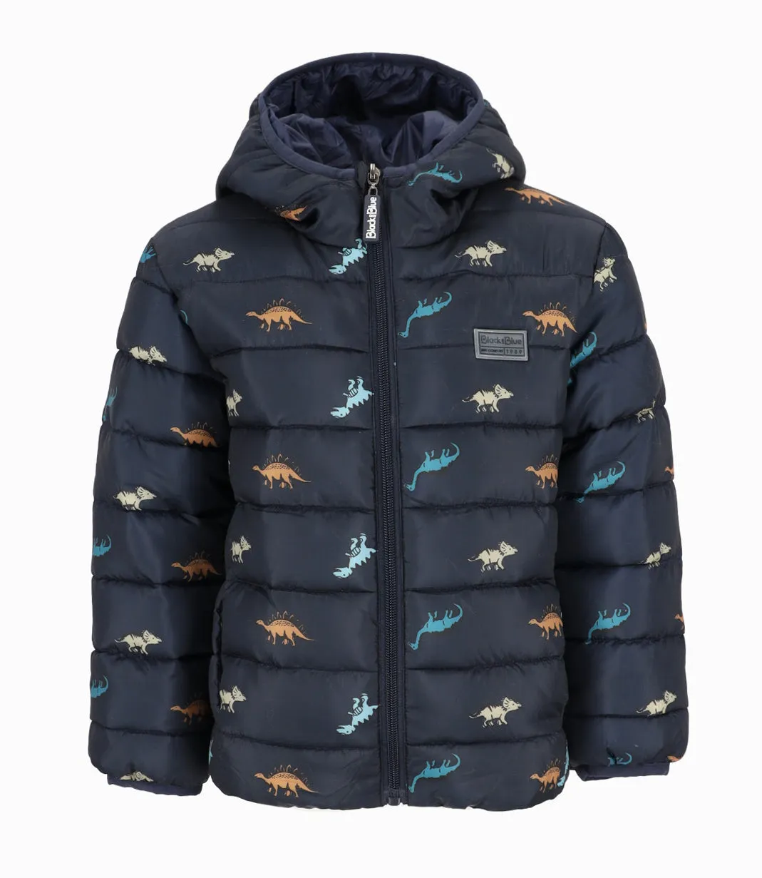 Parka niño con dinosaurios