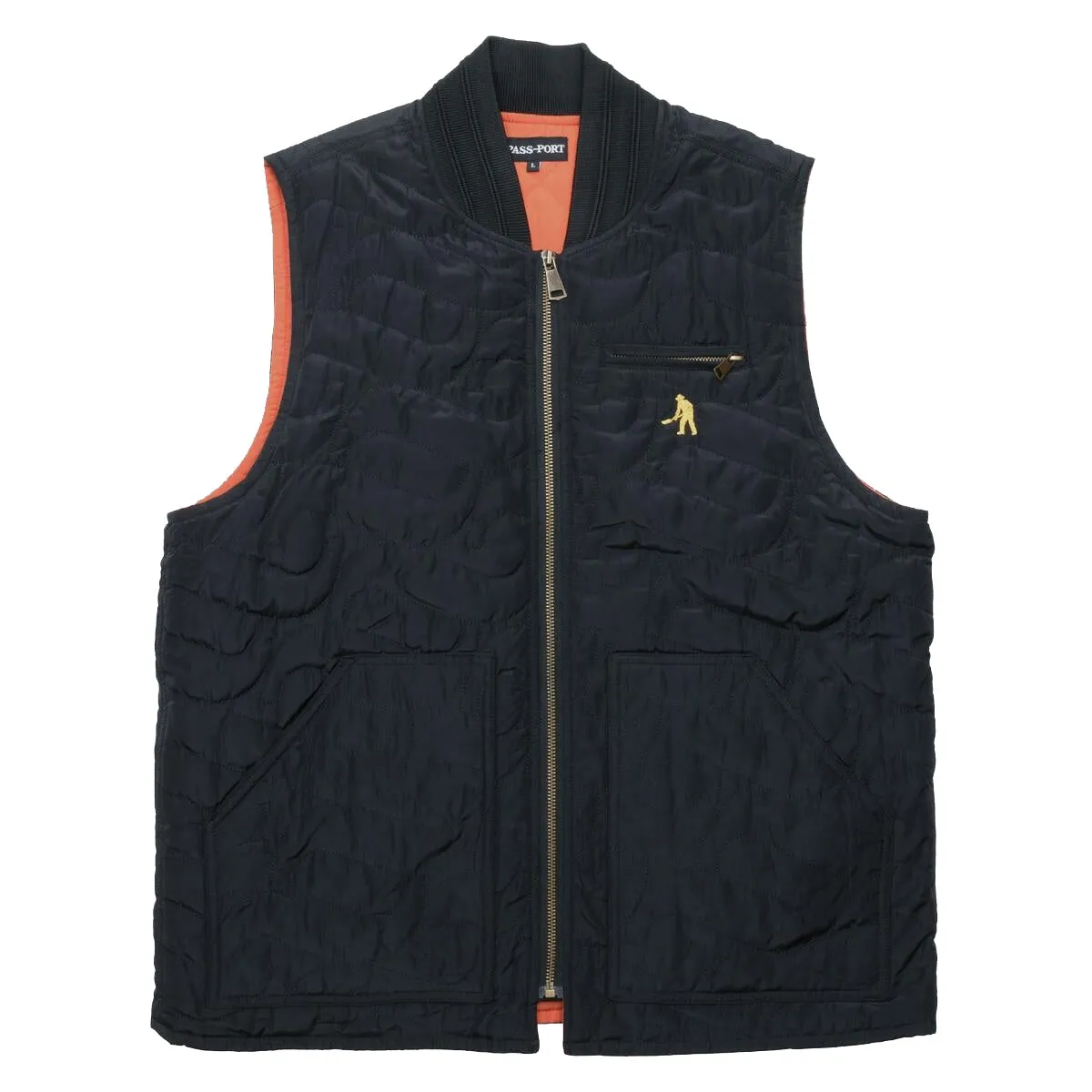 Pass~Port - Tilde Puff Packers Vest Black
