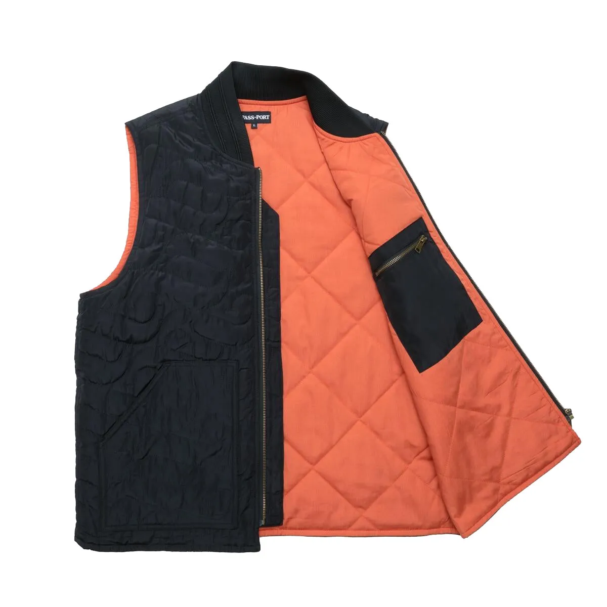 Pass~Port - Tilde Puff Packers Vest Black