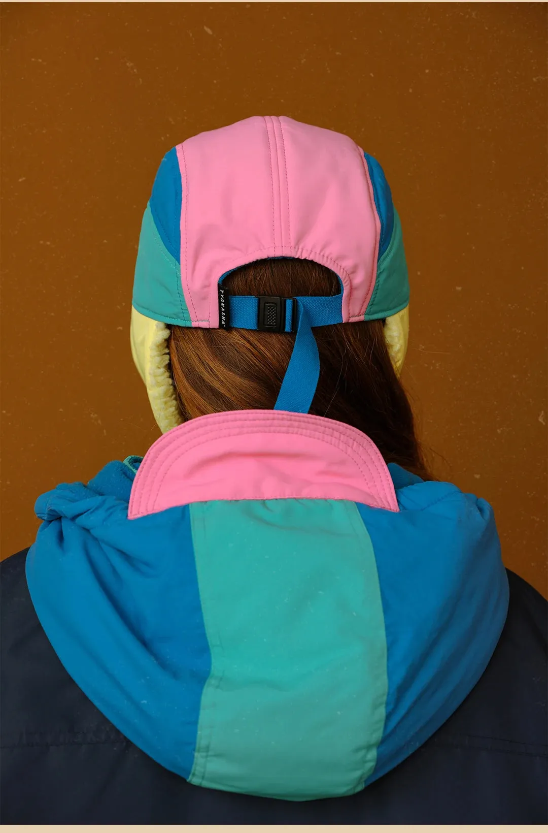 Patchwork-Design Vintage Winter Parka