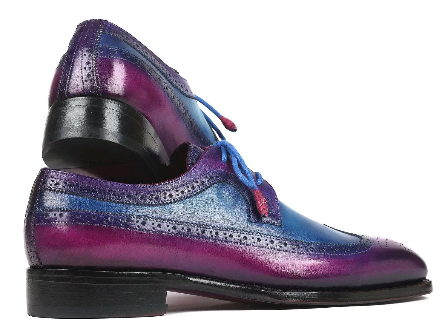 Paul Parkman Handmade Wingtip Derby Shoes