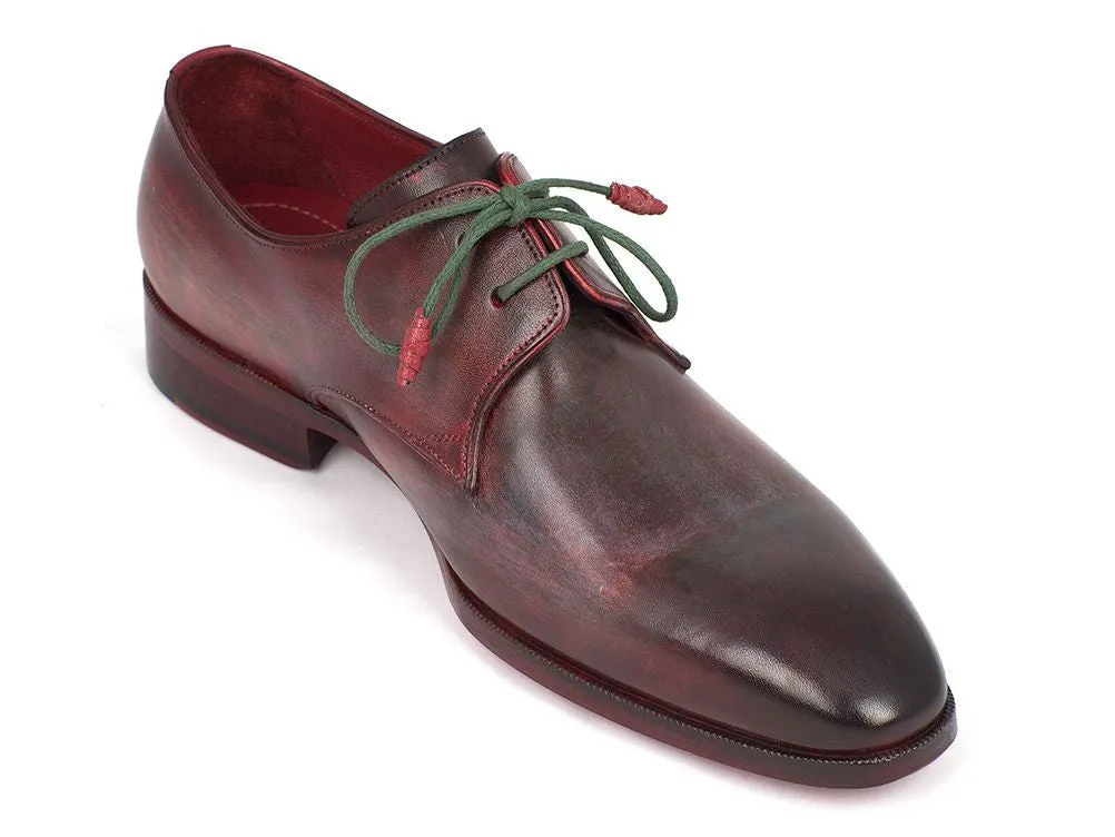 Paul Parkman Men's Multicolor Leather Derby Shoes
