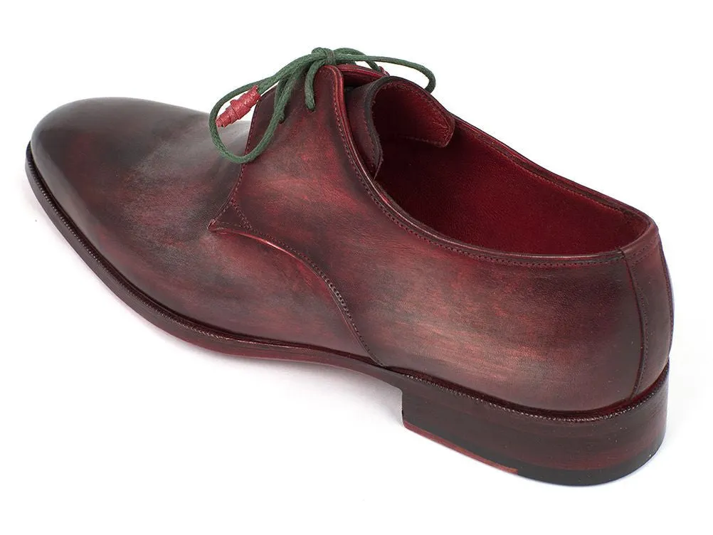 Paul Parkman Men's Multicolor Leather Derby Shoes