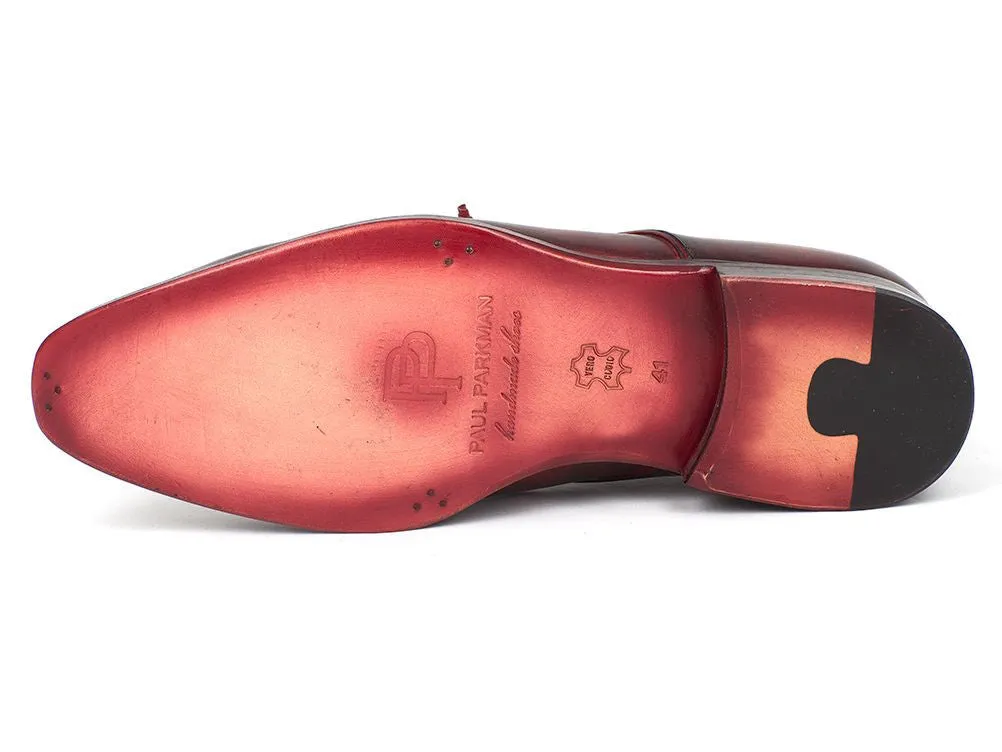 Paul Parkman Men's Multicolor Leather Derby Shoes