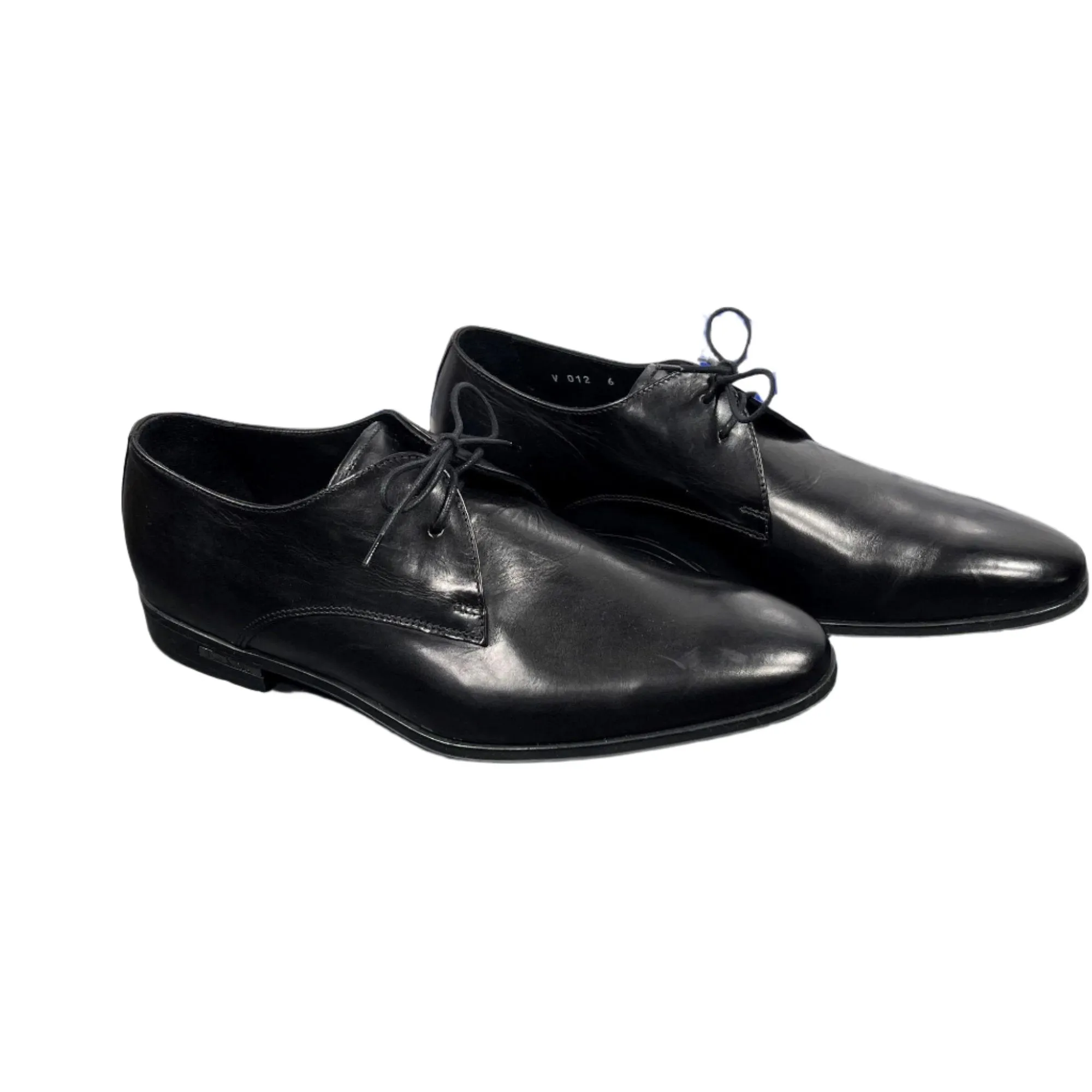 Paul Smith V012 Coney Black Leather Derby Shoes
