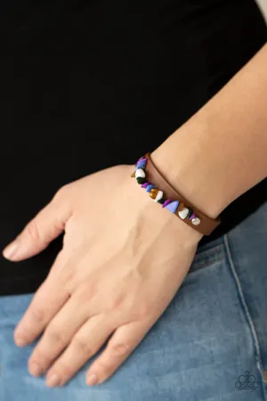 Pebble Paradise - Multi Snap Bracelet - Paparazzi Accessories