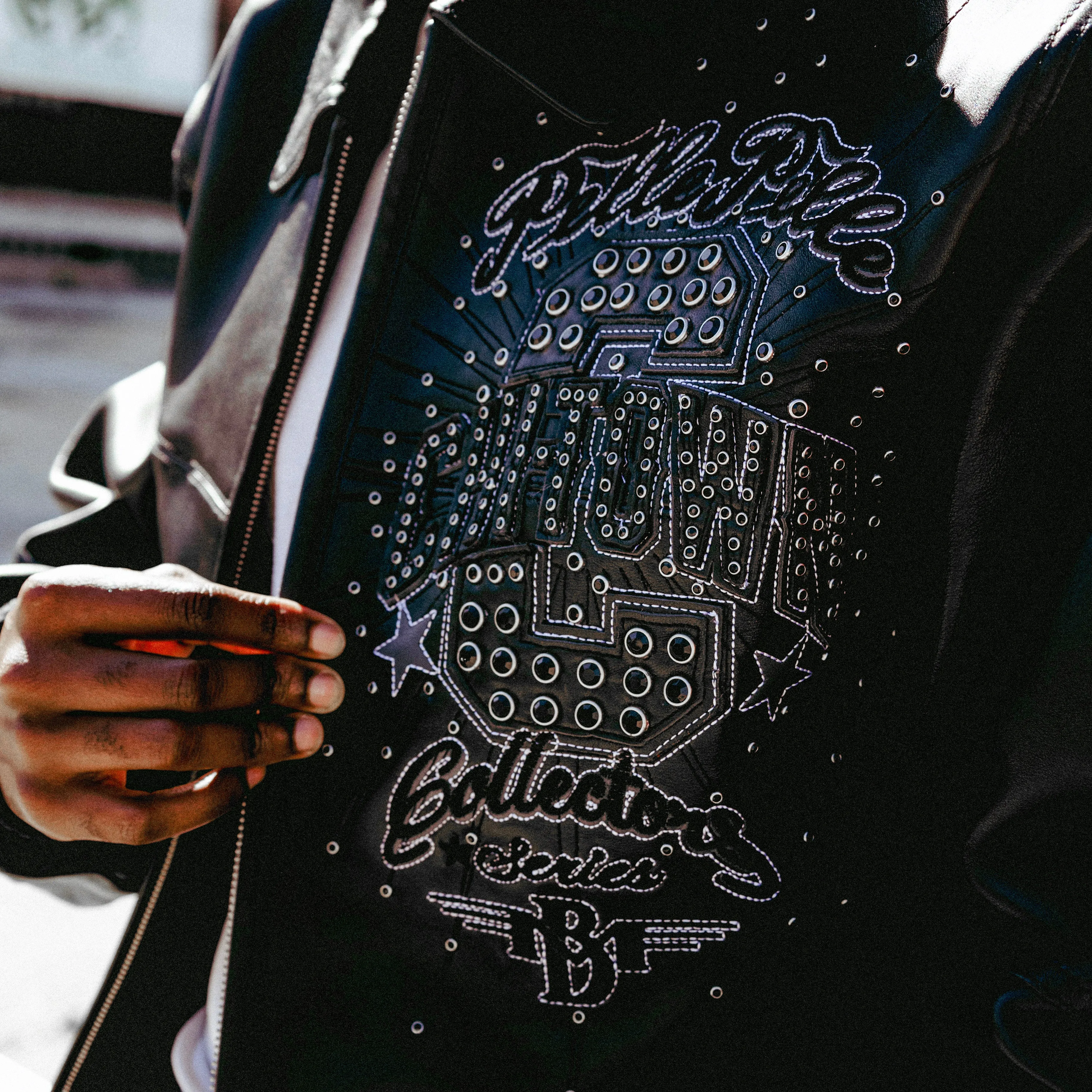 Pelle-Pelle X TB Men's Chi-Town Leather Jacket