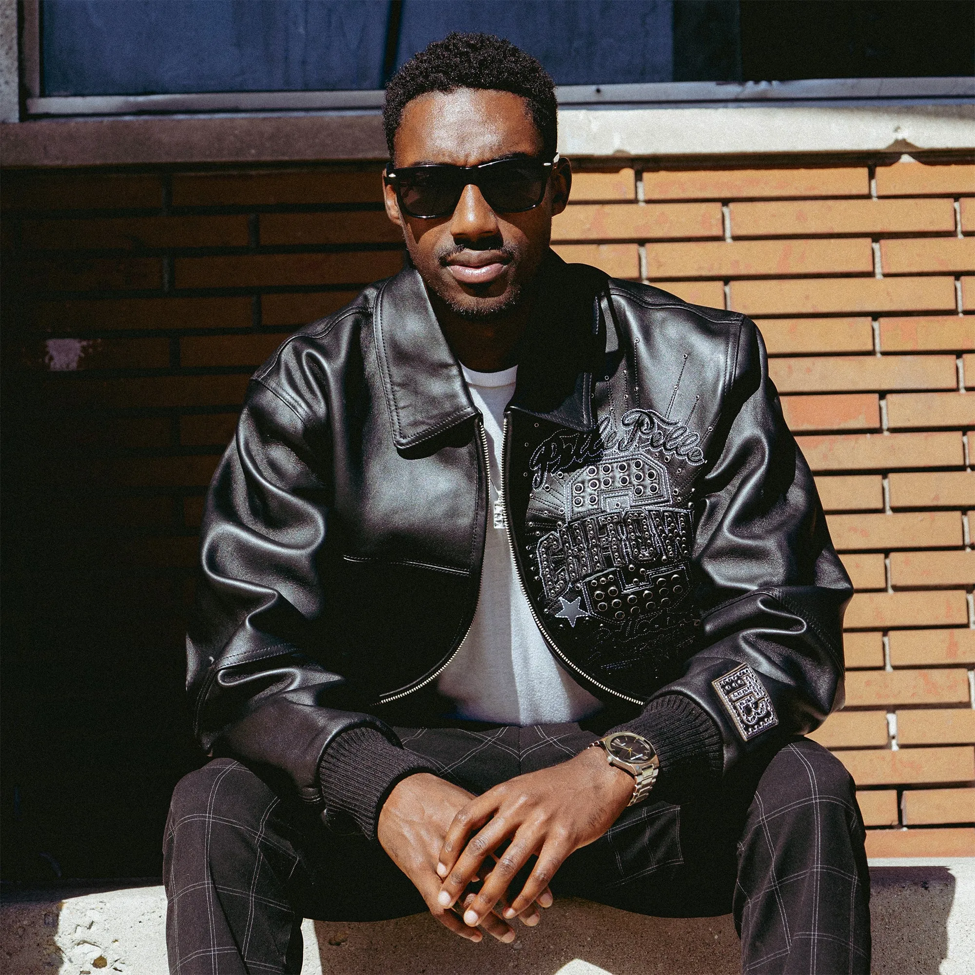 Pelle-Pelle X TB Men's Chi-Town Leather Jacket