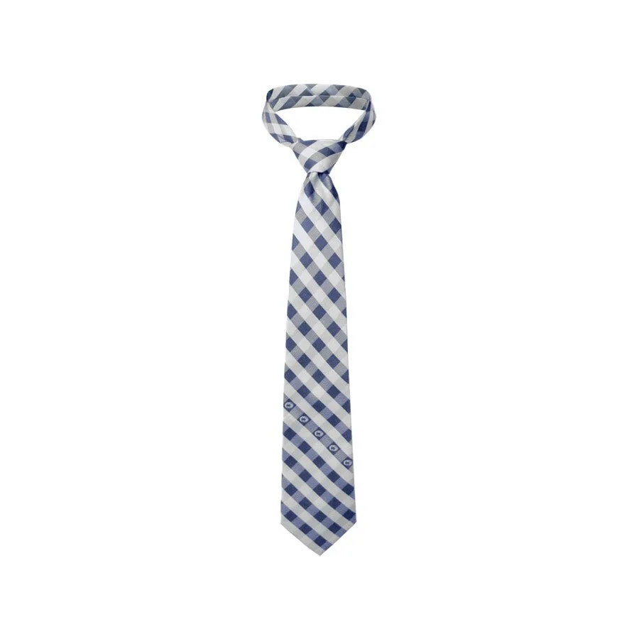 Penn State Woven Poly Check Tie