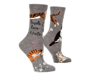 People I Love: Cats Crew Socks