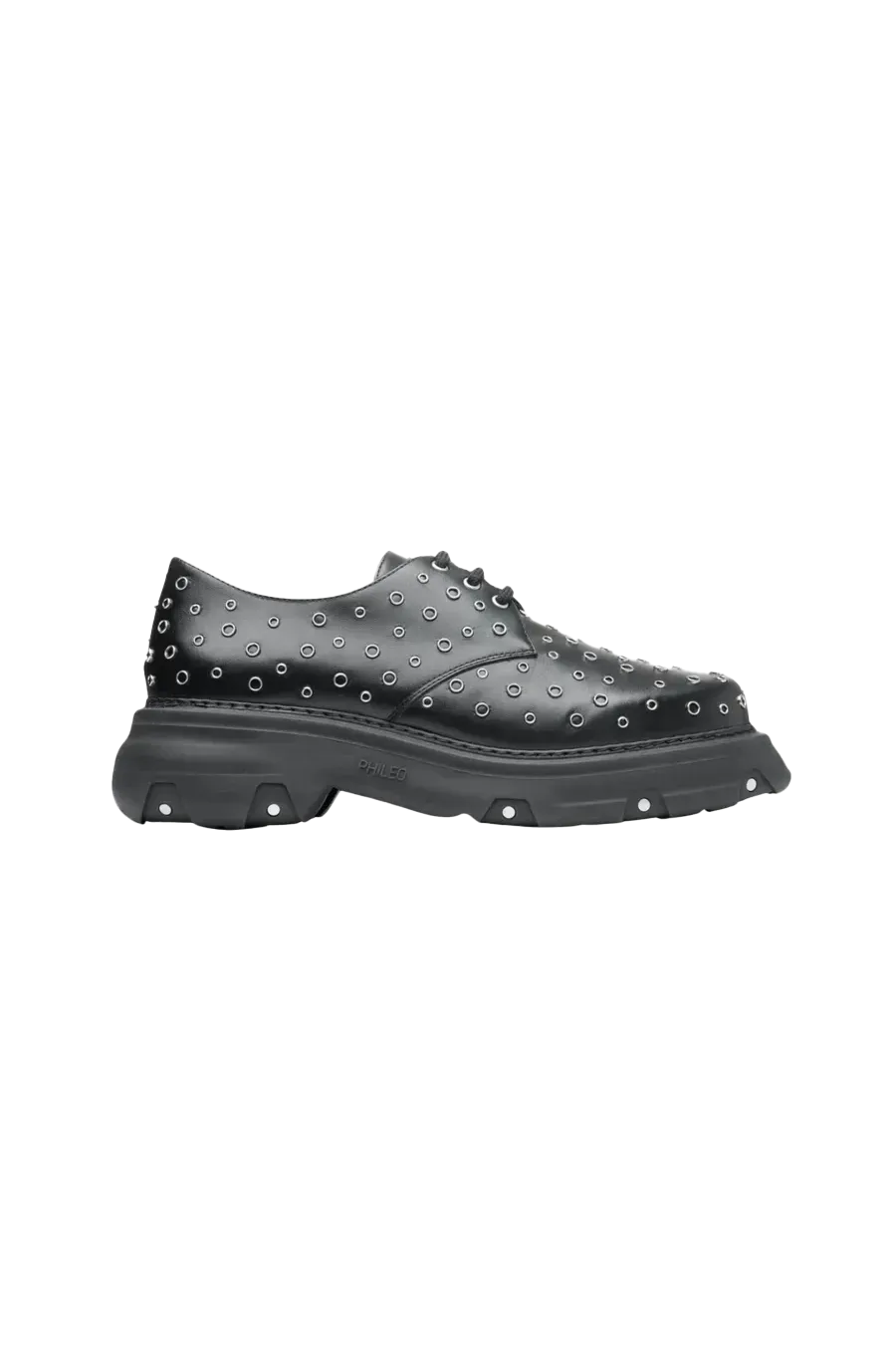 Phileo 005 Derby Eyelet Shoes Black