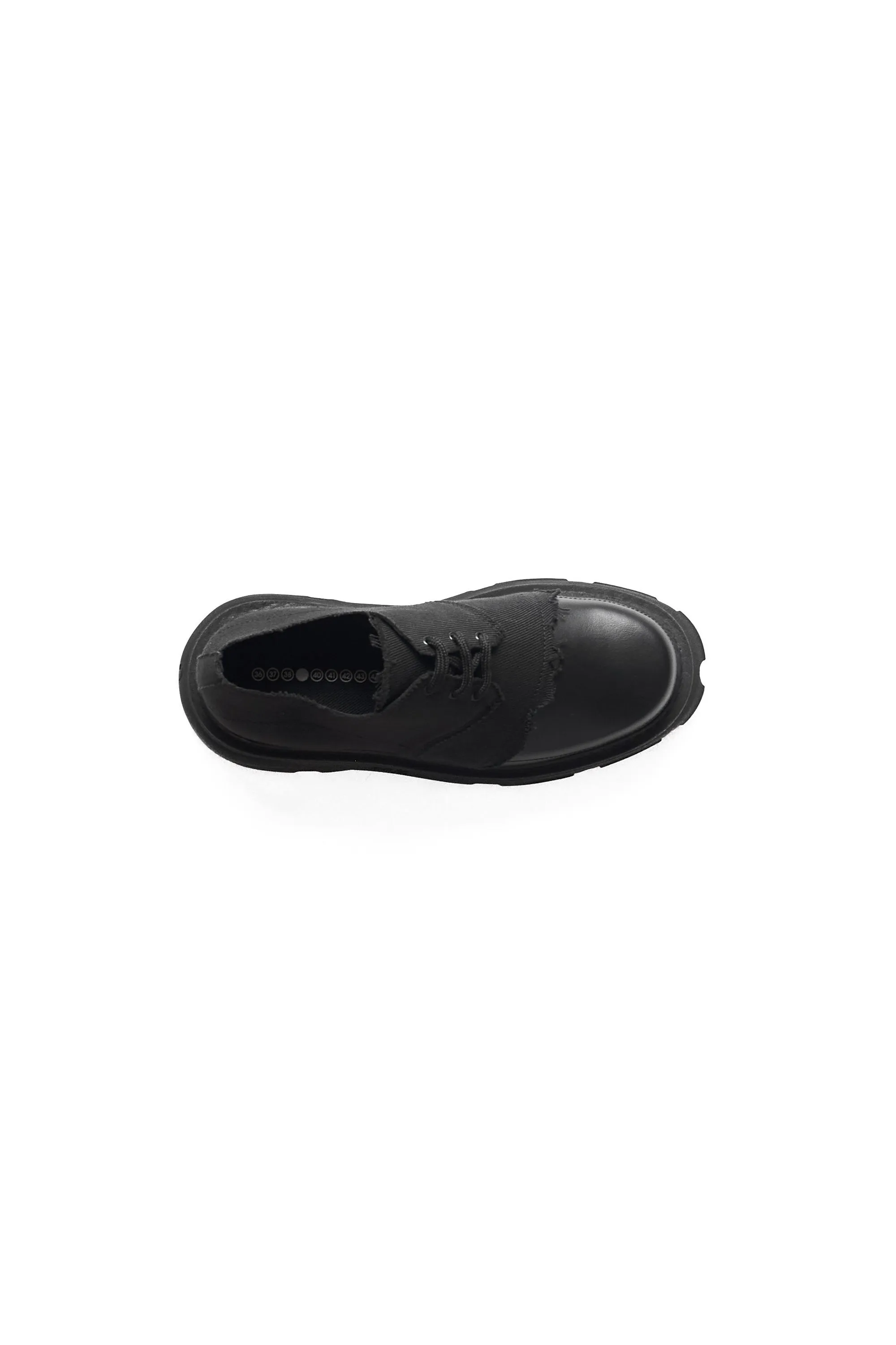 Phileo 005 Derby Scar Shoes Black