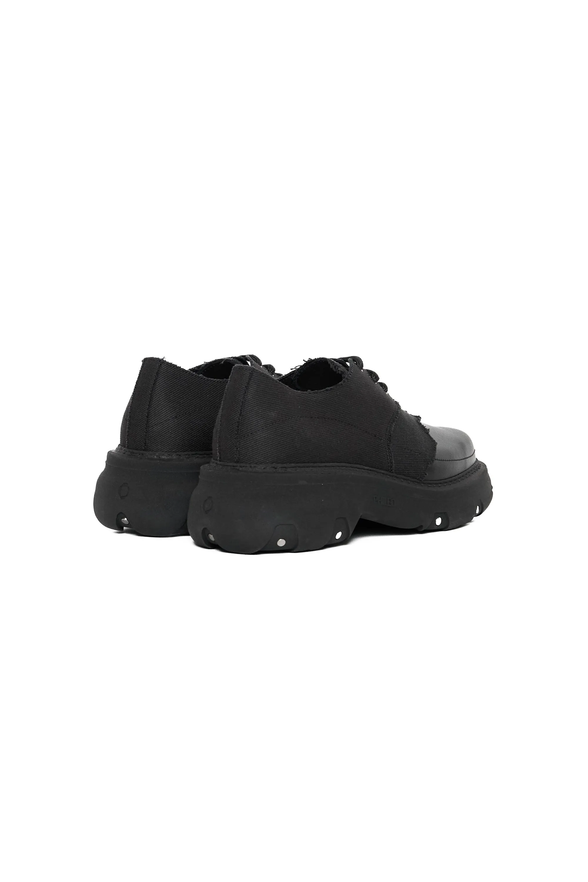 Phileo 005 Derby Scar Shoes Black