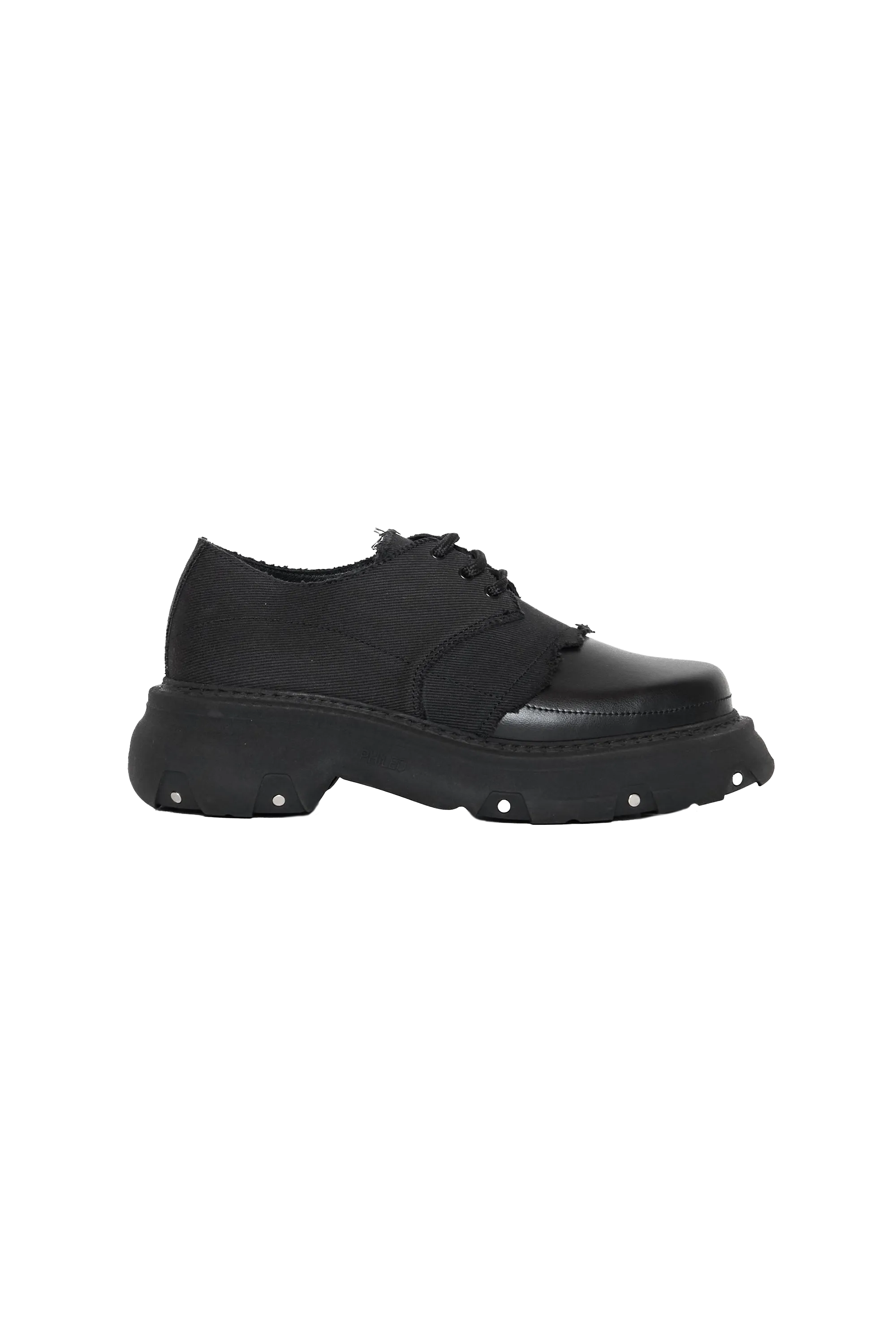 Phileo 005 Derby Scar Shoes Black