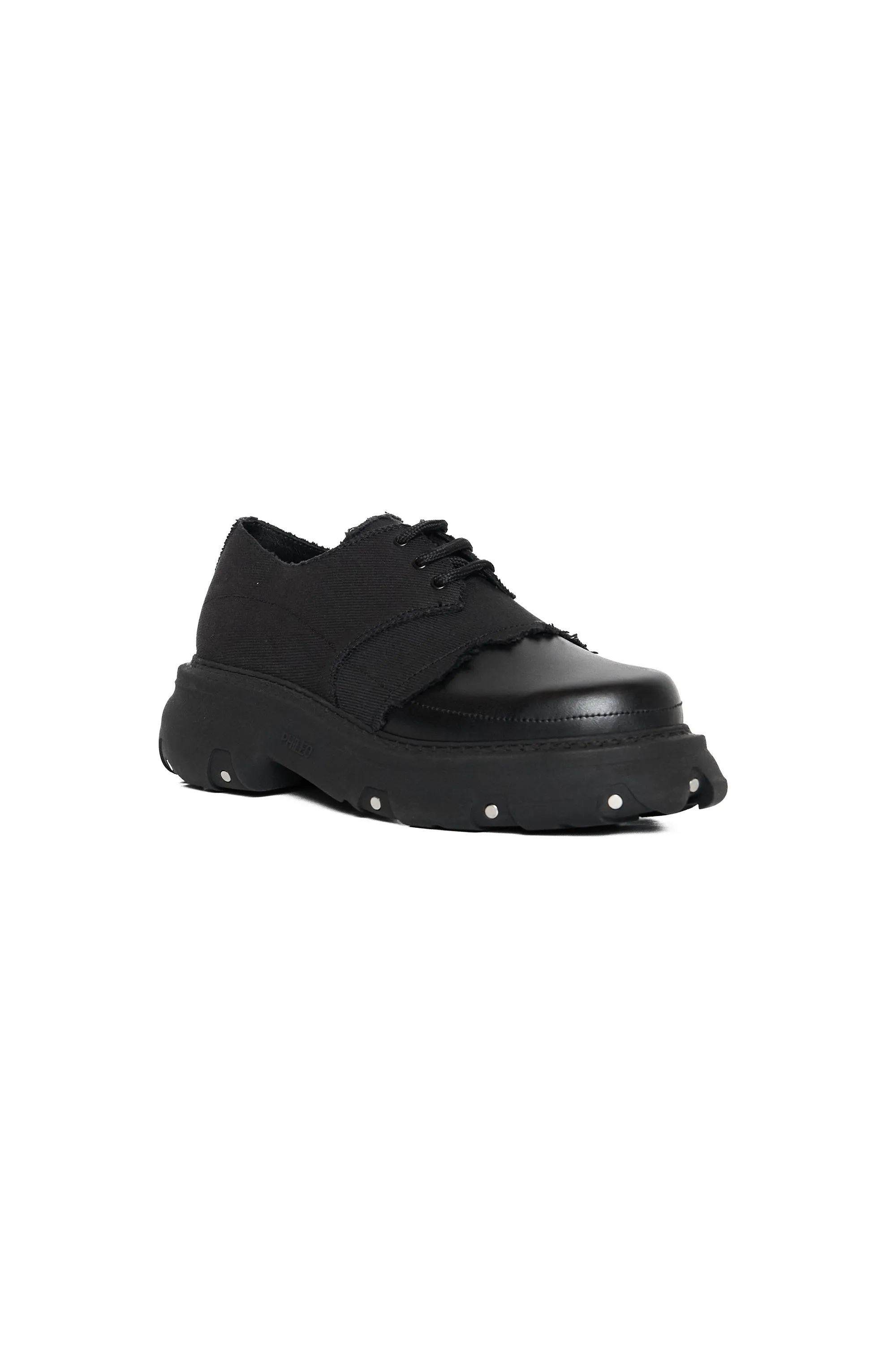Phileo 005 Derby Scar Shoes Black
