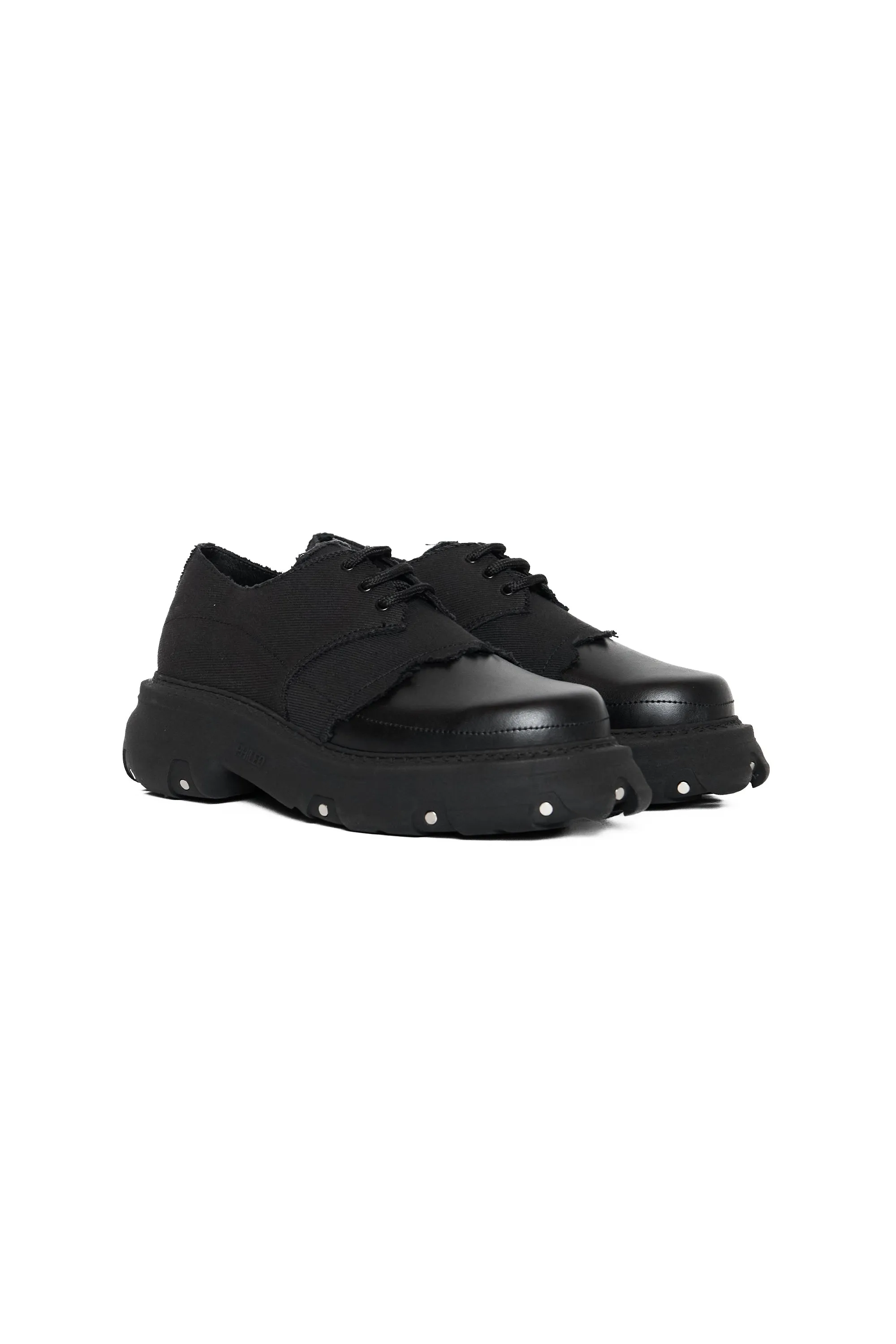 Phileo 005 Derby Scar Shoes Black