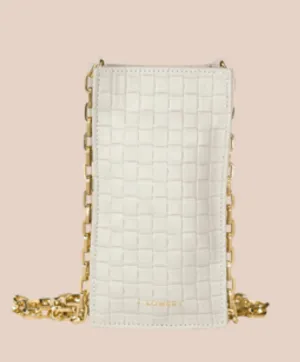 Phone Pouch - Woven Shell