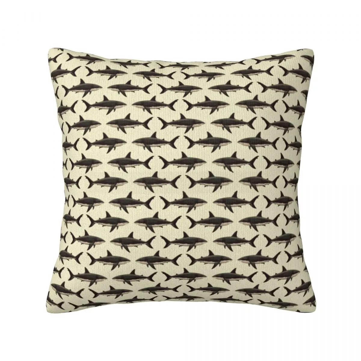 Pillow Cover: Sharky Pattern
