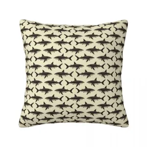 Pillow Cover: Sharky Pattern