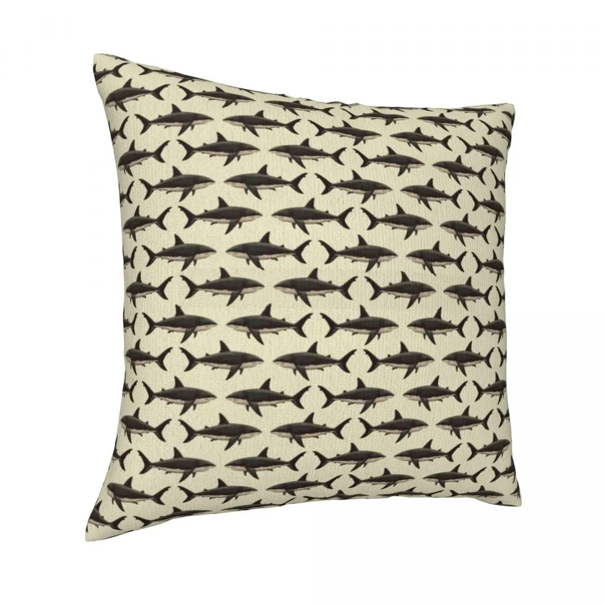 Pillow Cover: Sharky Pattern