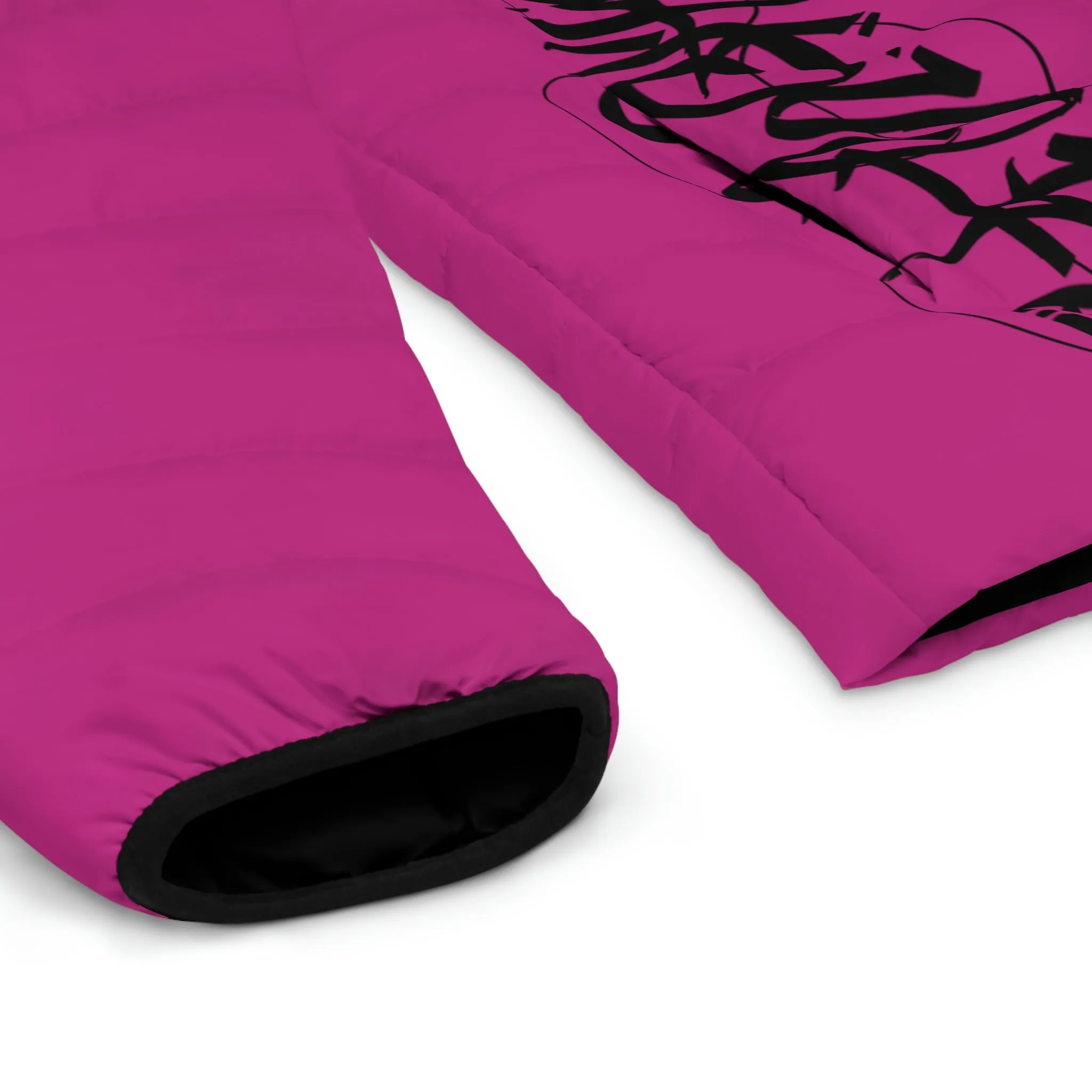 Pink Graffiti SPDB Men's Puffer