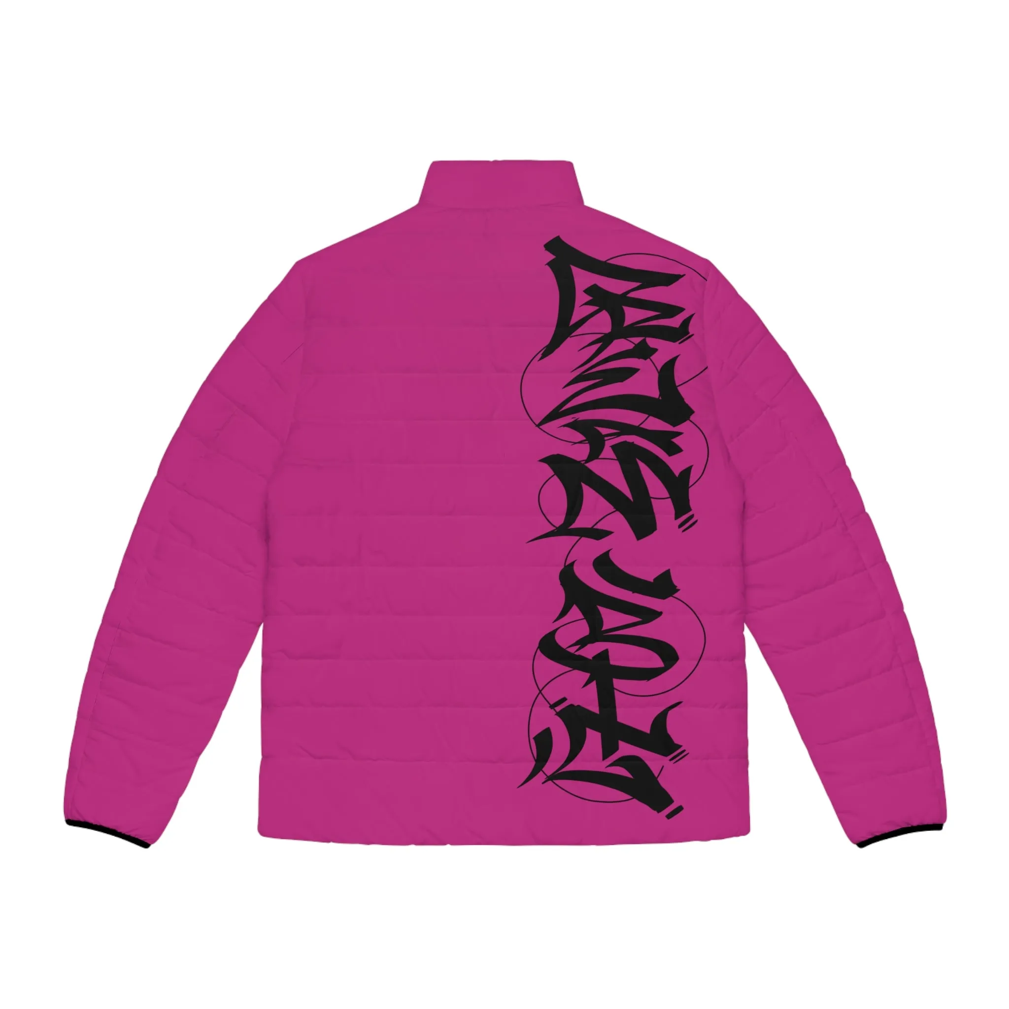 Pink Graffiti SPDB Men's Puffer