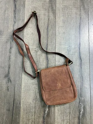 Plain Small Leather Shoulder Bag