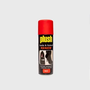 Plush Shoe Spray Suede & Nubuck Renew Red