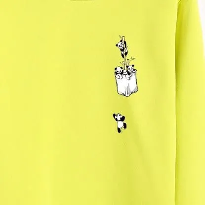 Pocket Panda Fleeced Sweatshirt