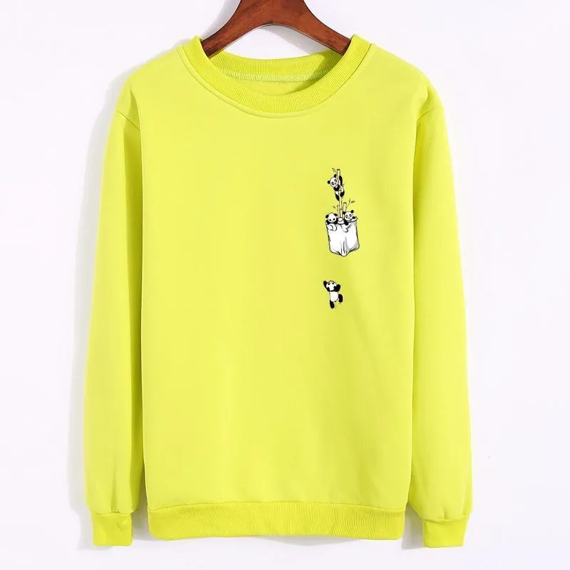 Pocket Panda Fleeced Sweatshirt