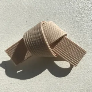 Pointe shoe elastic