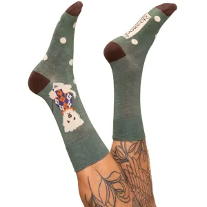 Powder Mens Golfing Westie Socks